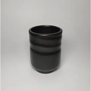 Vaso de Té Japonesa Negra