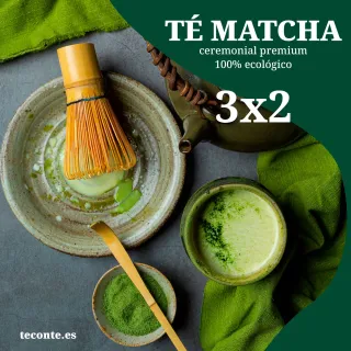 Té Matcha Japonés 100% Ecológico Ceremonial Premium