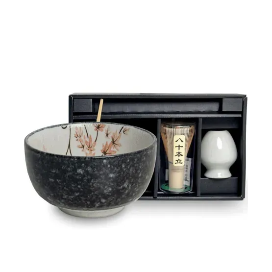 Set Ceremonia Té Matcha "Momiji"