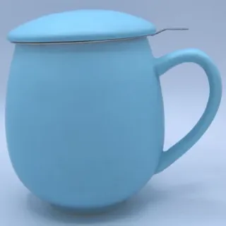 Taza de cerámica "Pop" con filtro para Té