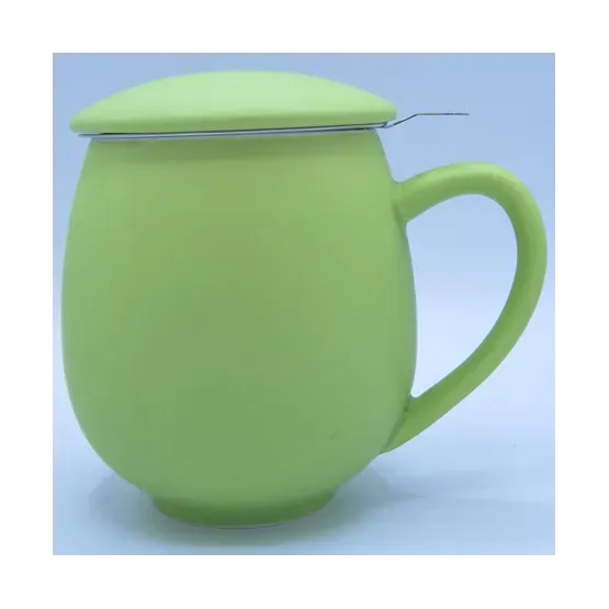 Taza de cerámica "Pop" con filtro para Té