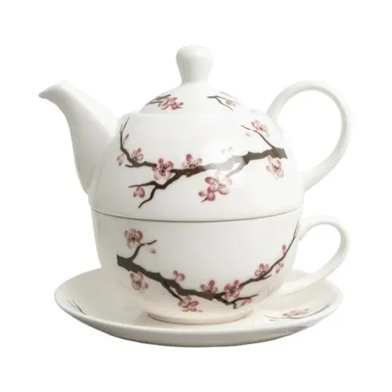 Set Tetera y Taza "Sakura" tea for one